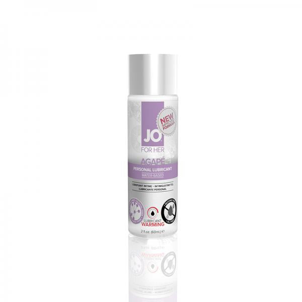 Jo Natural Agape Lubricant Warming 2oz System Jo