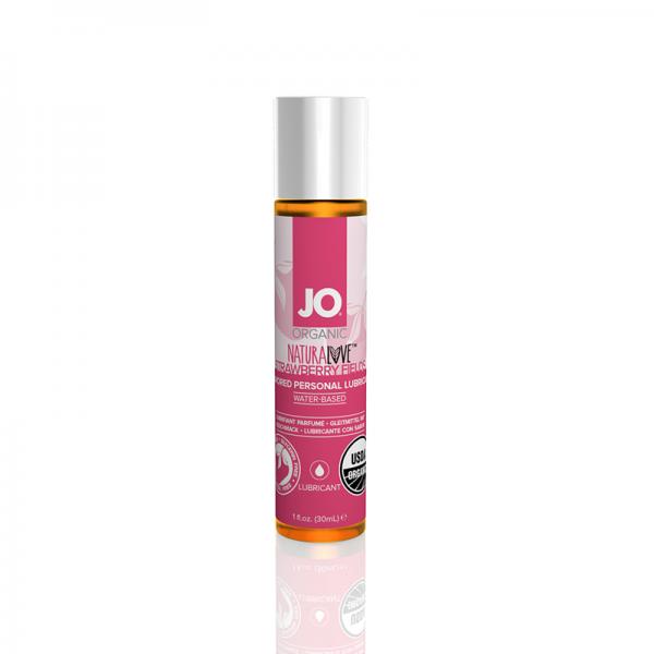 Jo Usda Organic - Strawberry - Lubricant (water-based) 1 Fl Oz / 30 Ml System Jo