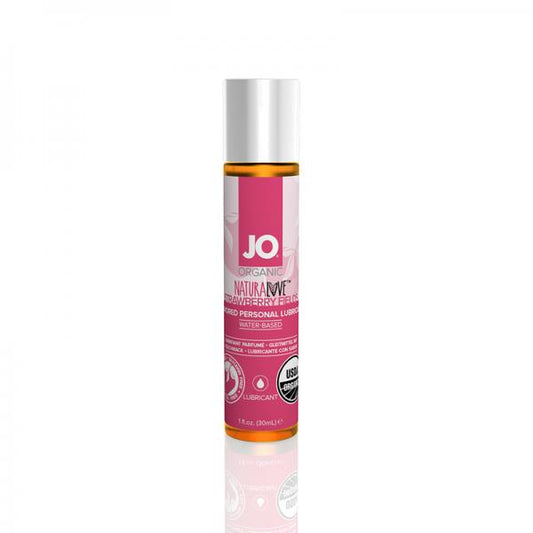 Jo Usda Organic - Strawberry - Lubricant (water-based) 1 Fl Oz / 30 Ml System Jo