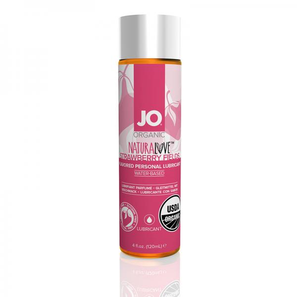 Jo Usda Organic - Strawberry - Lubricant (water-based) 4 Fl Oz / 120 Ml System Jo