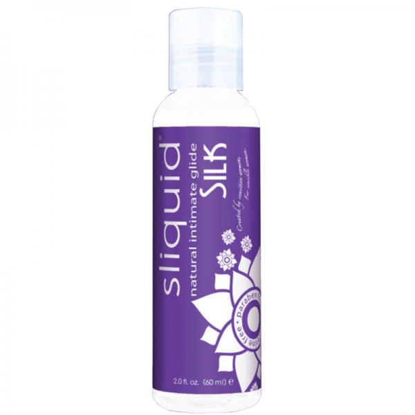 Sliquid Naturals Silk Hybrid Lubricant 2oz Sliquid