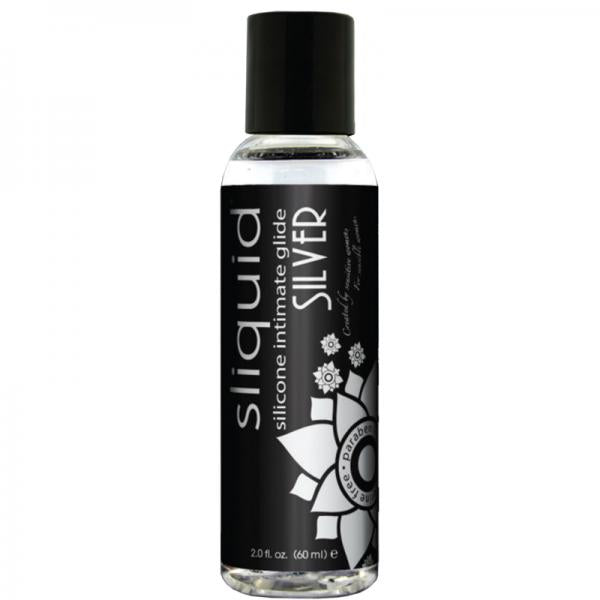 Sliquid Naturals Silver Silicone Lubricant 2oz Sliquid