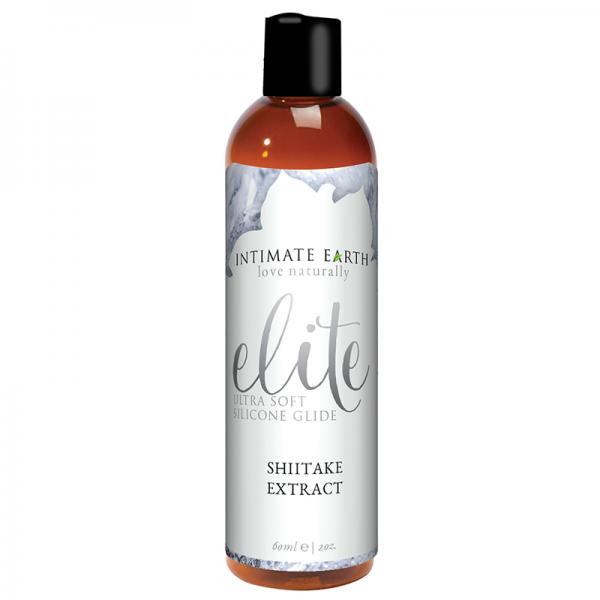 Intimate Earth Elite Silicone Shiitake Glide 2oz - Sexxxhive.com