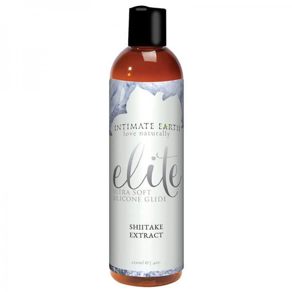 Intimate Earth Elite Silicone Shiitake Glide 4oz - Sexxxhive.com