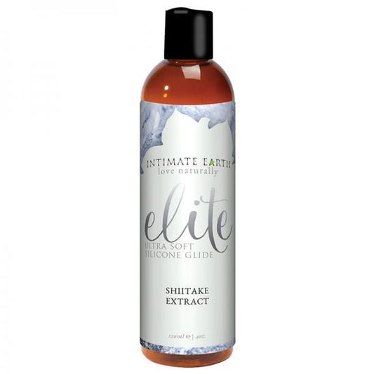 Intimate Earth Elite Silicone Shiitake Glide 4oz - Sexxxhive.com