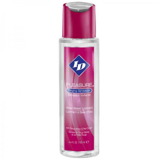 ID Pleasure Tingling Sensation Water Based Lubricant 4.4oz - Sexxxhive.com