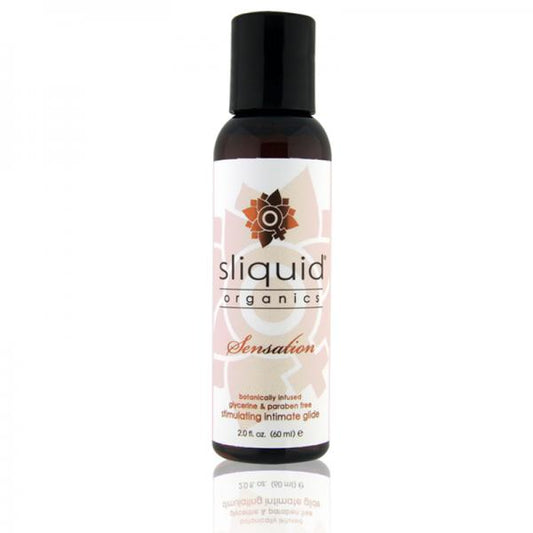 Sliquid Organics Sensation Warming Lubricant 2oz Sliquid