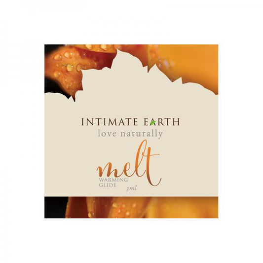 Intimate Earth Melt Warming Glide .1oz Foil Pack Intimate Earth