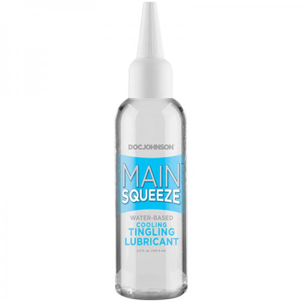 Main Squeeze Water Based Lubricant 3.4 fluid ounces Doc Johnson