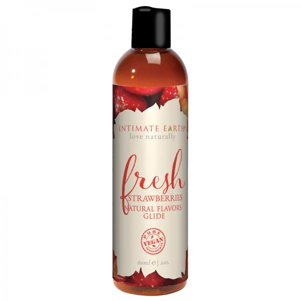 Intimate Earth Fresh Strawberries Pleasure Glide 60ml Intimate Earth