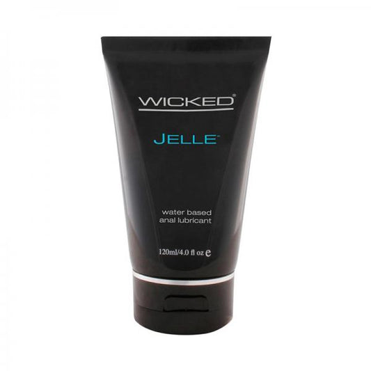 Wicked Jelle Water Based Anal Gel Lube 8oz - Sexxxhive.com