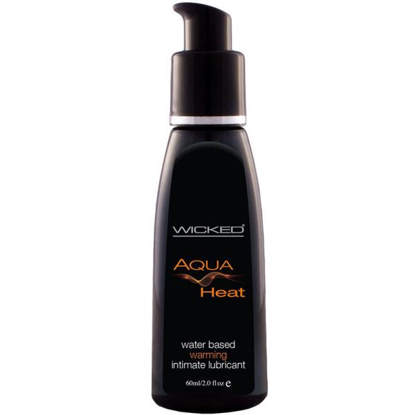 Wicked Aqua Heat Water Based Warming Lubricant 4oz Wicked