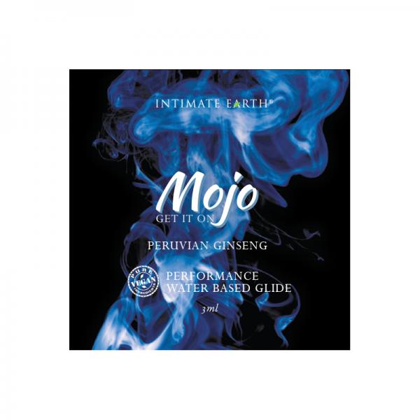 Mojo Peruvian Ginseng Waterbased Performance Glide 3 Ml Foil - Sexxxhive.com