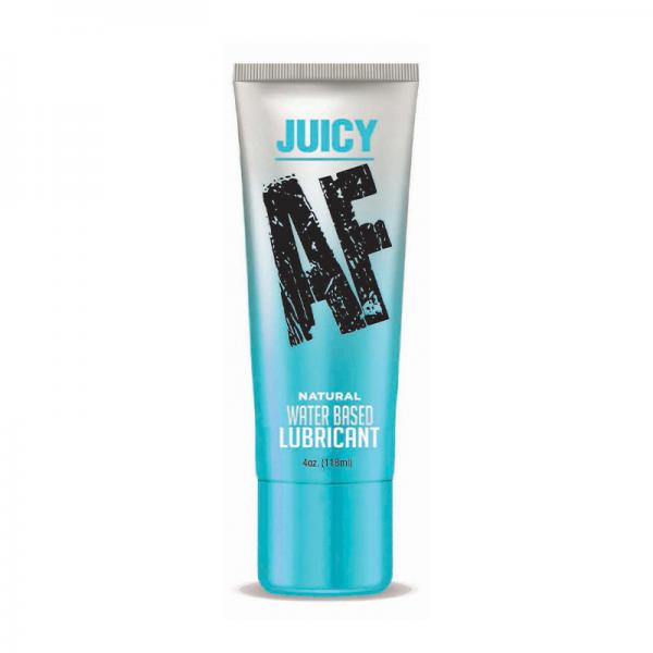 Juicy Af Water-based Lube - Natural 4 Oz - Sexxxhive.com