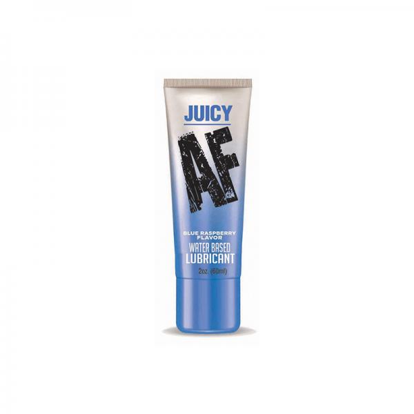 Juicy Af Water-based Lube - Blue Raspberry 2 Oz. - Sexxxhive.com