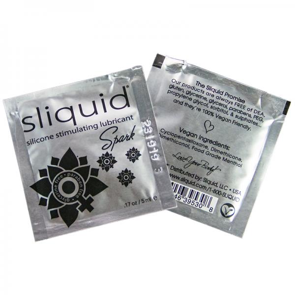 Sliquid Naturals Spark Booty Buzz Pillows (200/bag) .17oz - Sexxxhive.com