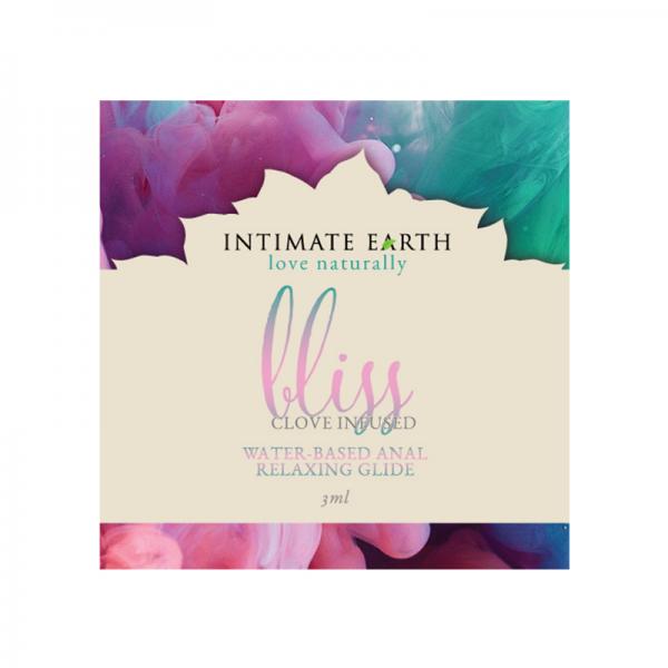 Ie Bliss Anal Relaxing Waterbased Glide 3 Ml Foil Intimate Earth