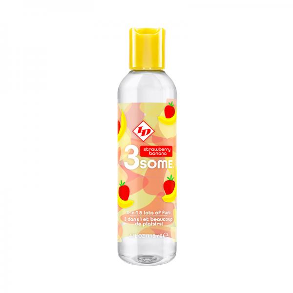 3some Strawberry Banana Water-based Lube ID Lubricants