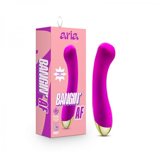 Aria Bangin&#039; Af G-spot Vibrator Purple Vee International Inc.