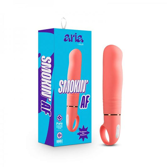 Aria Smokin Af Vibrator Coral Vee International Inc.