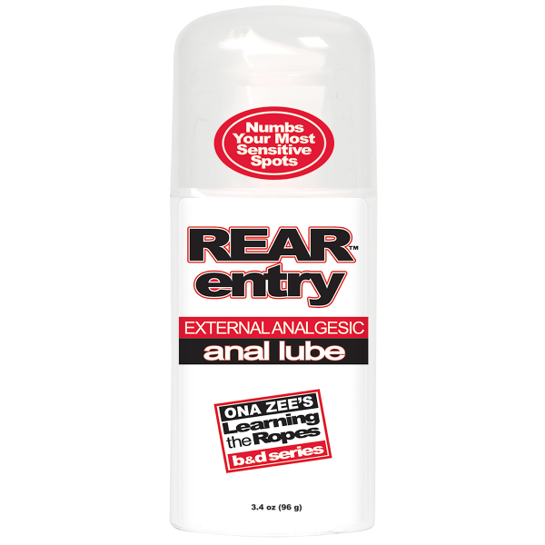 Ona Zees Rear Entry Desensitizing Anal Lube 3.4oz. Doc Johnson