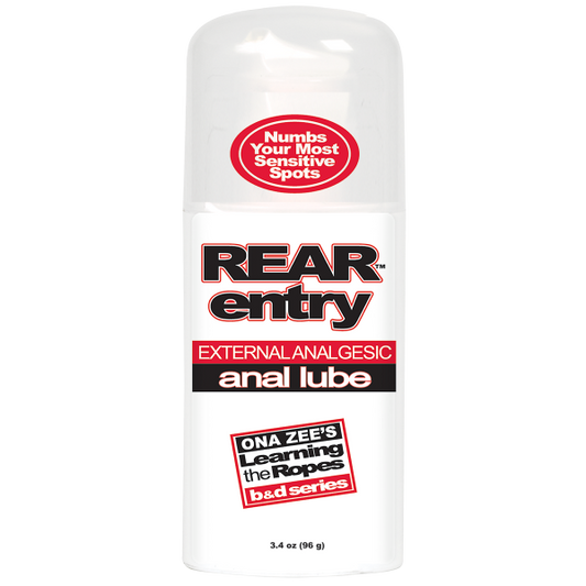 Ona Zees Rear Entry Desensitizing Anal Lube 3.4oz. Doc Johnson