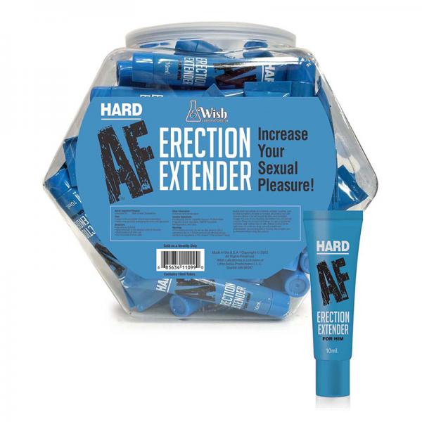 Hard Af Erection Extender Cream 65-piece Fishbowl Display Little Genie Productions