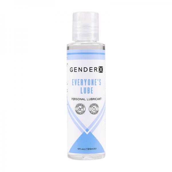 Gender X Everyone&#039;s Lube Water-based Lubricant 4 Oz. Evolved Novelties