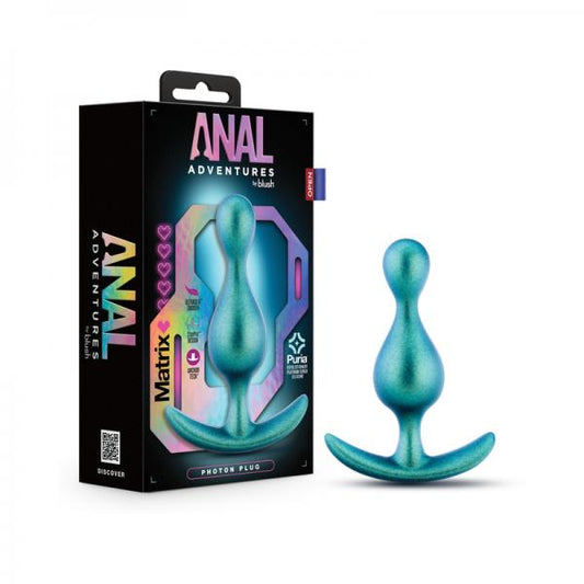 Anal Adventures Matrix Photon Plug Neptune Teal Vee International Inc.