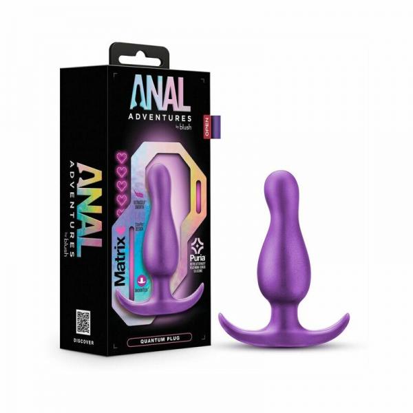 Anal Adventures Matrix Quantum Plug Galactic Purple Vee International Inc.