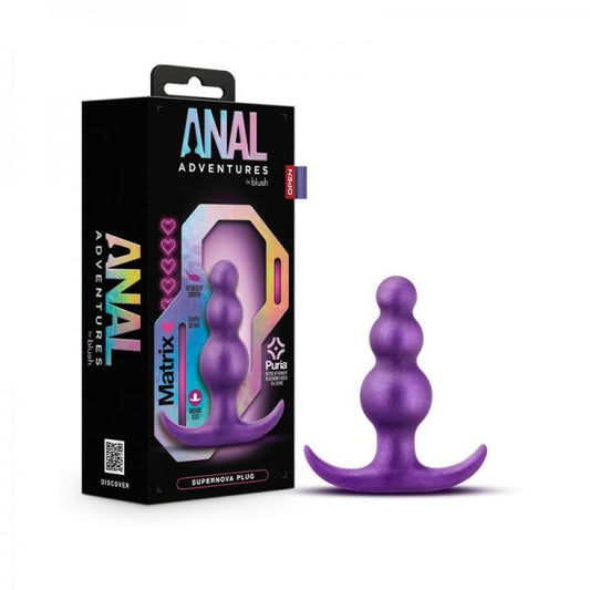 Anal Adventures Matrix Supernova Plug Galactic Purple Vee International Inc.