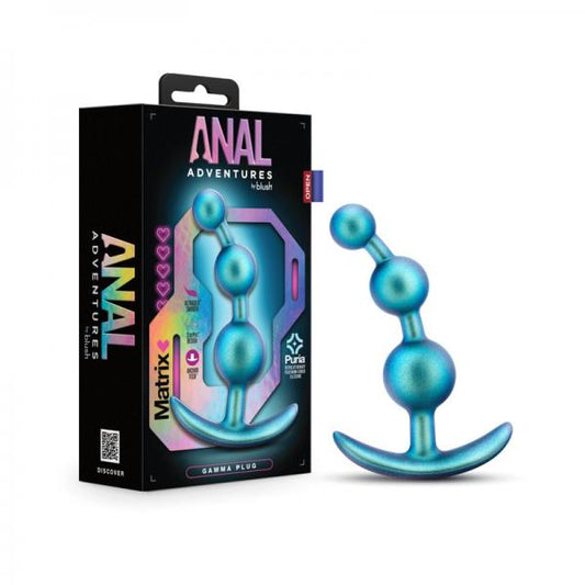 Anal Adventures Matrix Gamma Plug Neptune Teal Vee International Inc.