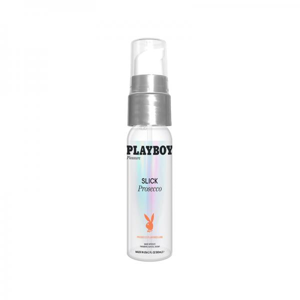 Playboy Slick Flavored Water-based Lubricant Prosecco 2 Oz. Evolved Novelties