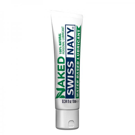 Swiss Navy Naked Water-based Lubricant 10 Ml M.D. Science Lab