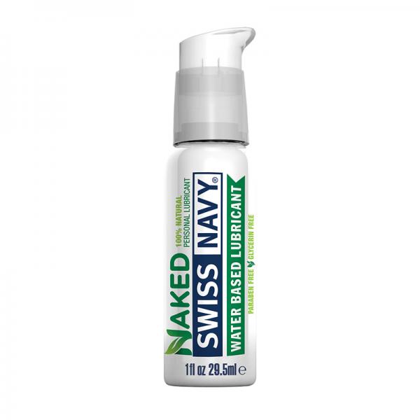 Swiss Navy Naked Water-based Lubricant 1 Oz. M.D. Science Lab