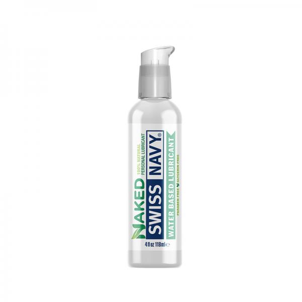 Swiss Navy Naked Water-based Lubricant 4 Oz. M.D. Science Lab