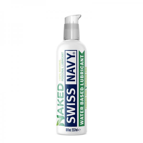 Swiss Navy Naked Water-based Lubricant 8 Oz. M.D. Science Lab