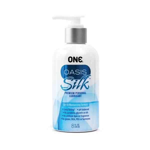 One Oasis Silk Hybrid Lubricant 8 Oz. Lotions Limited