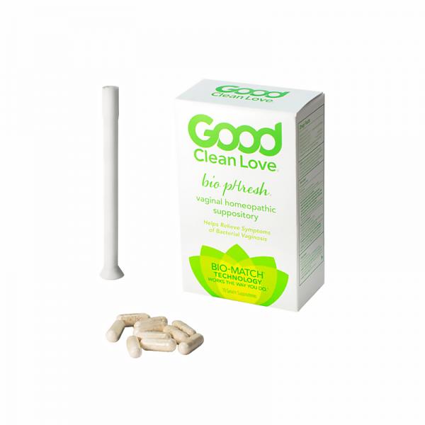 Good Clean Love Biophresh Vaginal Homeopathic Suppository 10-pack Good Clean Love