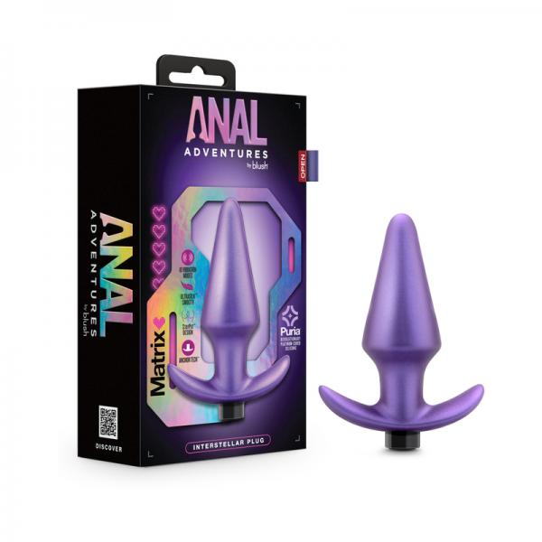 Anal Adventures Matrix Interstellar Plug Astro Violet Vee International Inc.