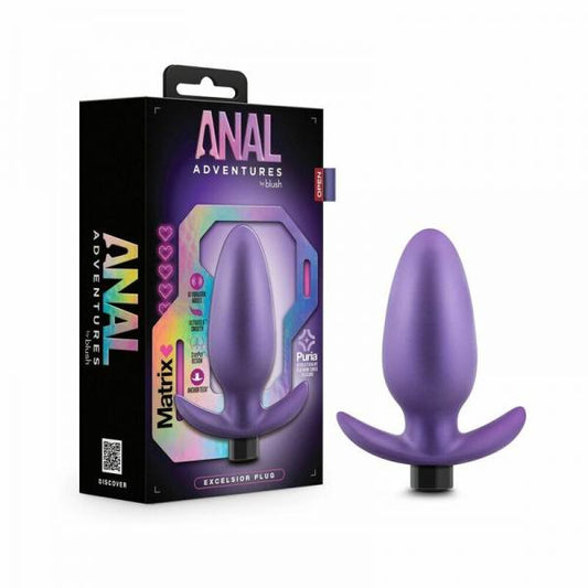 Anal Adventures Matrix Excelsior Plug Astro Violet Vee International Inc.