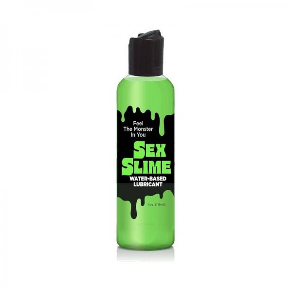 Sex Slime Water-based Lubricant Green 4 Oz. Little Genie Productions LLC