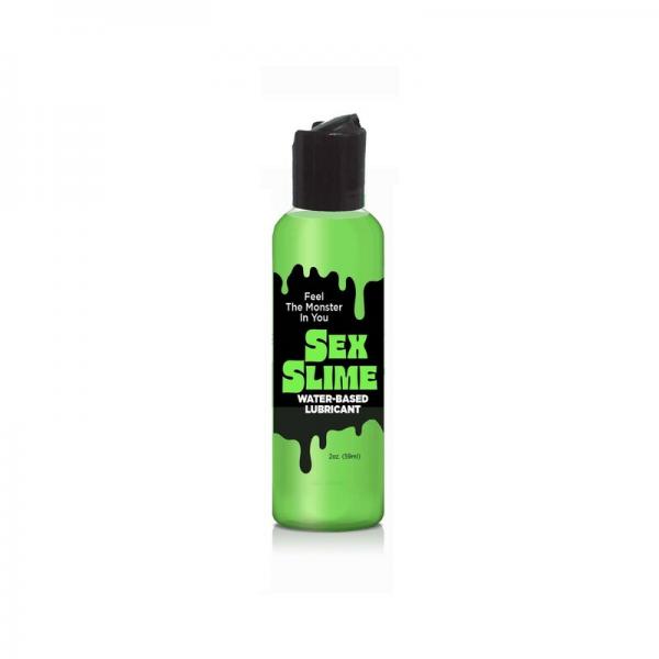 Sex Slime Water-based Lubricant Green 2 Oz. Little Genie Productions LLC