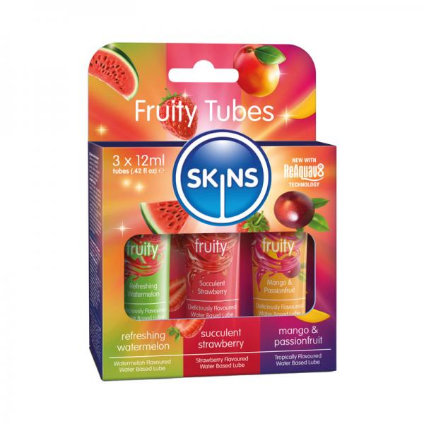 Skins Fruity Sampler Tubes 12ml 3-pack Creative Conceptions LLC