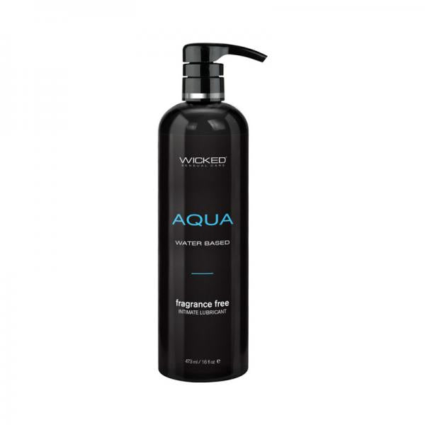 Wicked Aqua Water-based Lubricant 16 Oz. Wicked Sensual Care