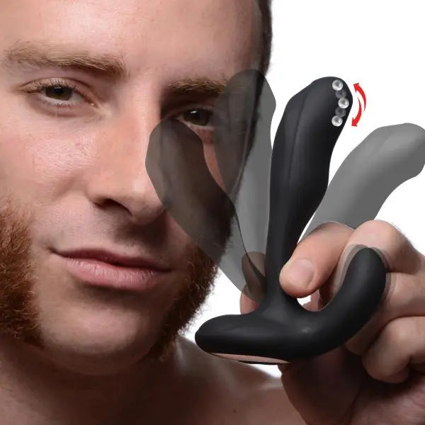 Alpha Pro 7X Bendable Prostate Stimulator With Stroking Bead XR Brands