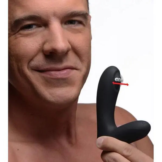 Alpha Pro 12X Tapping Prostate Stimulator Black XR Brands