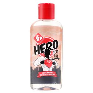 ID Hero Heat Ray Warming Water Based Lube 4.4oz - Sexxxhive.com