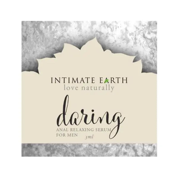 Intimate Earth Daring Anal Serum For Men Foil Sachet .10oz Intimate Earth