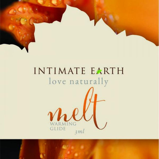 Intimate Earth Melt Warming Glide Foil Pack Sample Size - Sexxxhive.com